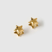 Load image into Gallery viewer, Star Struck Gold Earrings