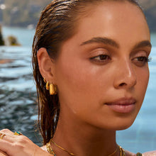 Load image into Gallery viewer, Tess Gold Hoop Earring | Maxi
