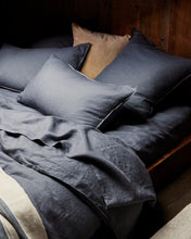 Load image into Gallery viewer, Ravello Linen Pillowcase Set | Denim