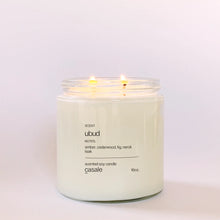 Load image into Gallery viewer, UBUD DOUBLE WICKED SOY CANDLE (16oz / 453g)