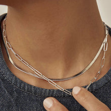 Load image into Gallery viewer, Valencia Silver Stacking Chain
