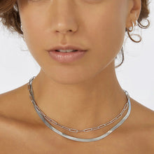Load image into Gallery viewer, Valencia Silver Stacking Chain