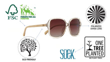 Load image into Gallery viewer, Soek Sunglasses | MILLA - CARAMEL