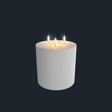 Load image into Gallery viewer, Flameless Candle | Nordic White | Triple Wick