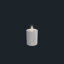 Load image into Gallery viewer, Flameless Candle | Nordic White | Pillar