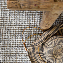 Load image into Gallery viewer, Carter Wool Rugs + Runners  | Grey + Natural
