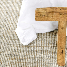 Load image into Gallery viewer, Carter Wool Rugs + Runners  | Grey + Natural