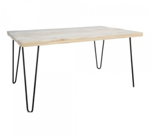 Load image into Gallery viewer, Dining Table - Hairpin Leg | Black