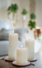 Load image into Gallery viewer, Flameless Candle | Nordic White | Taper Set 2
