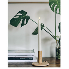 Load image into Gallery viewer, Flameless Candle | Nordic White | Taper Set 2