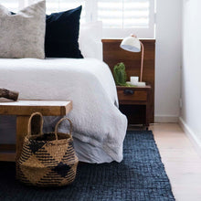 Load image into Gallery viewer, Jute Rugs + Runners | Graphite