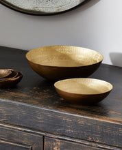 Load image into Gallery viewer, Dante Heave Brass Bowls - Sml Med Lge | Papaya