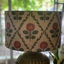 Load image into Gallery viewer, Handmade Lampshade - Poppy Trail
