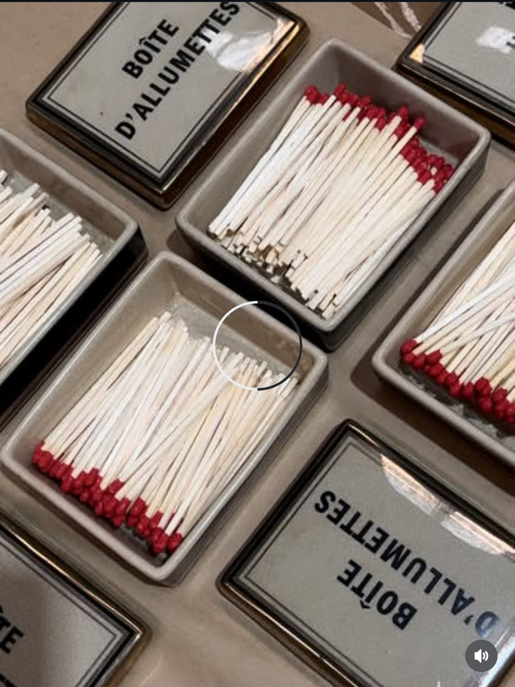 Matches- Tinture Allumettes