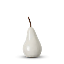 Load image into Gallery viewer, Ceramic Pear Asstd Size | White
