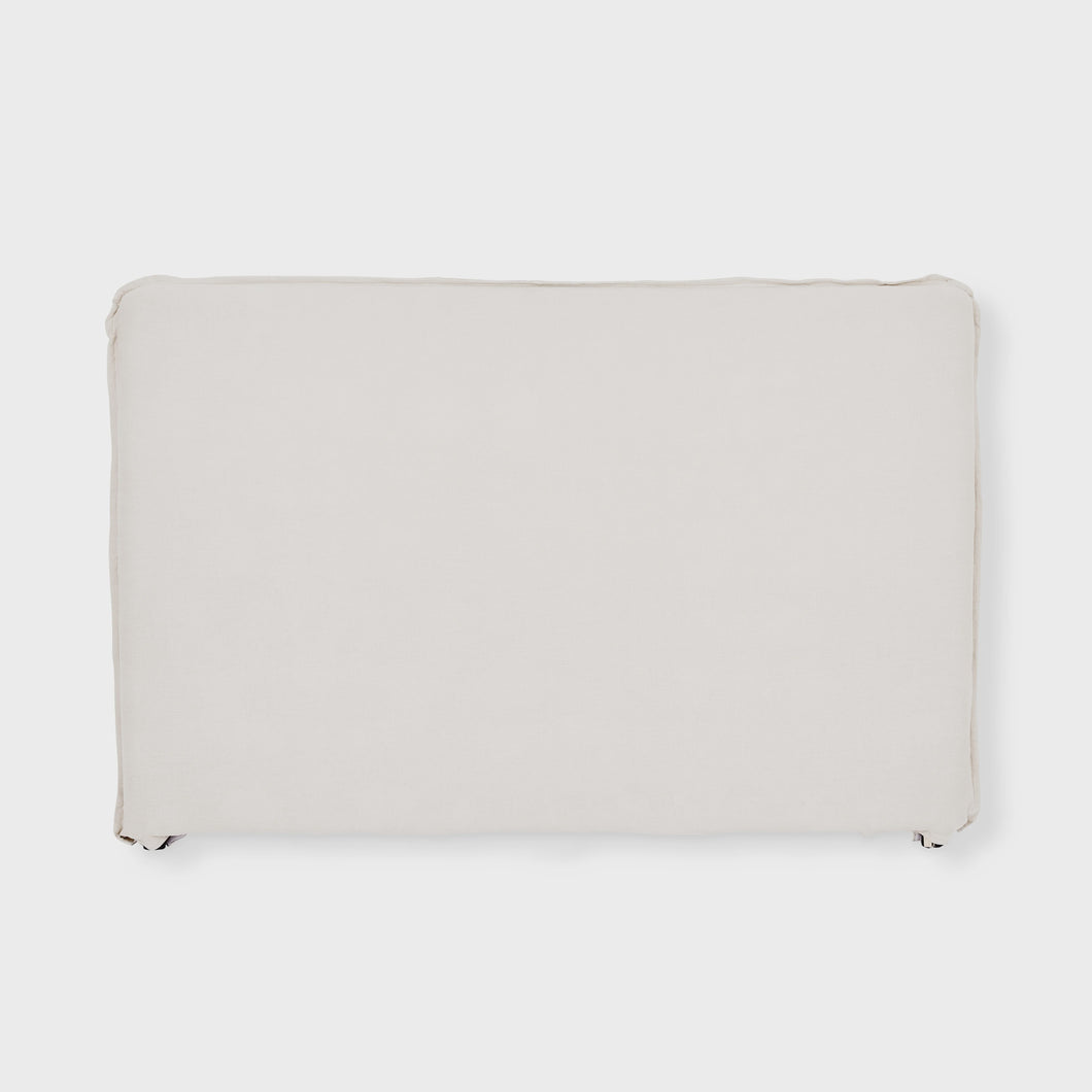 Beau Bedhead Base with Slip Cover Options | King