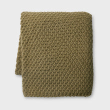 Load image into Gallery viewer, Chunky Knit Throw | Olive
