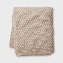 Load image into Gallery viewer, Chunky Knit Throw | Oat
