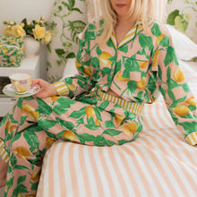 Load image into Gallery viewer, Lemon Long Sleeve Pyjama Set
