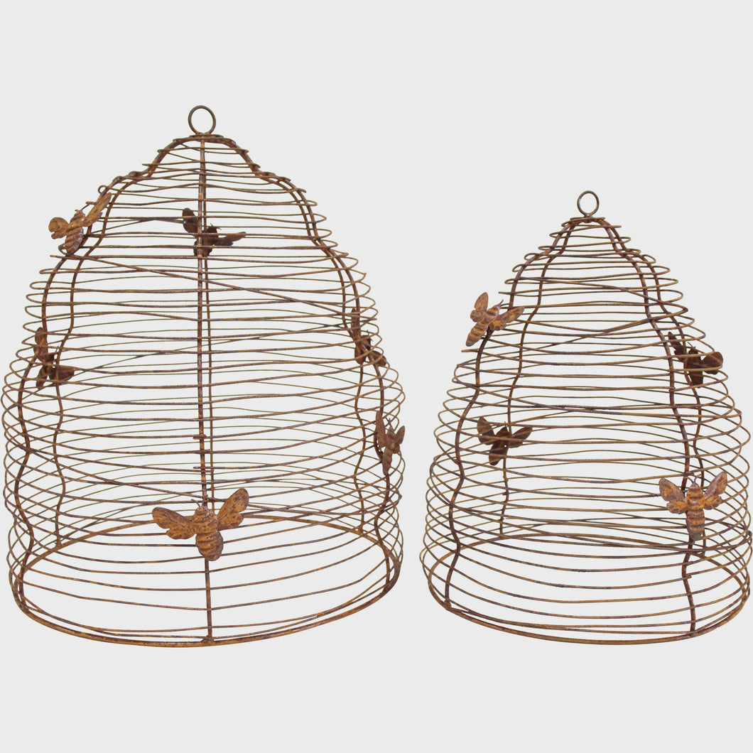 Garden Cloche w Bee | Set 2