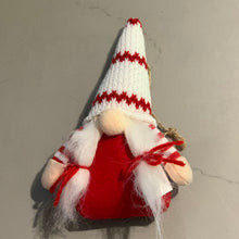 Load image into Gallery viewer, Gnome Santas | Red + White
