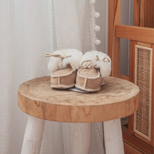 Load image into Gallery viewer, Sheepskin Baby Booties| Cane

