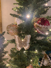 Load image into Gallery viewer, Luxe Cream + Champagne Butterfly Tree Decor | Set 3
