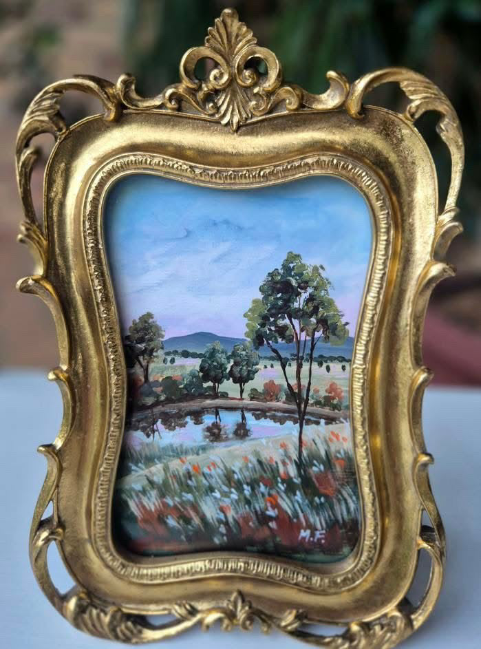 Mini Artwork #6 | Ornate Frame