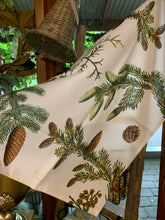 Load image into Gallery viewer, Pine Trees - Organic Cotton Tea Towel
