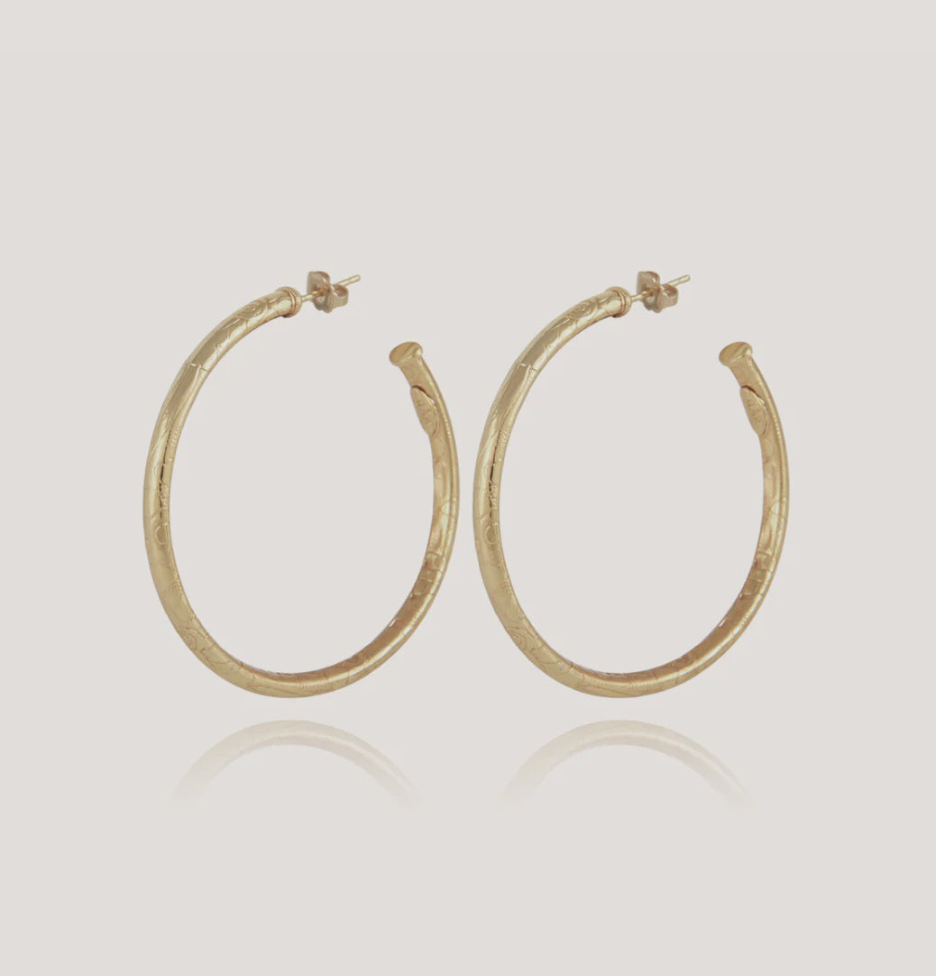 Maoro Hoop Earrings | Gas Bijoux