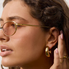Load image into Gallery viewer, Bella Gold Hoop Earrings
