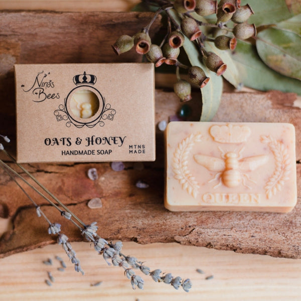 Honey + Oats Soap | Ninas Bees