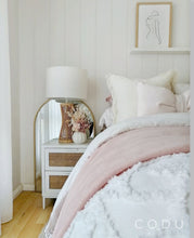 Load image into Gallery viewer, Oxford Merino Throw | Blush
