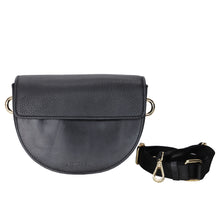 Load image into Gallery viewer, Berlin Crossbody Leather Handbag - Black
