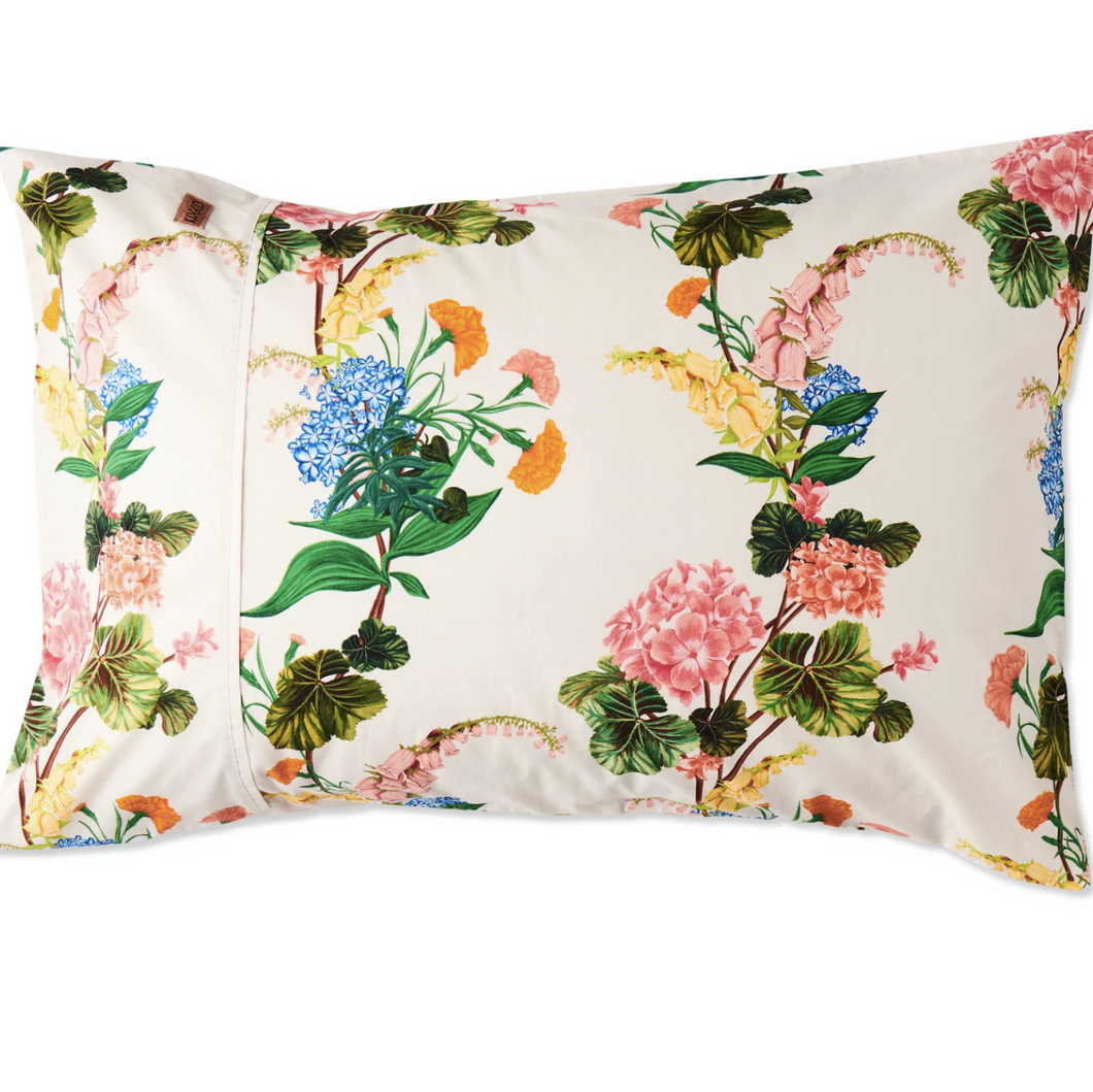 Bouquet of Beauty - Organic Cotton Pillowcases