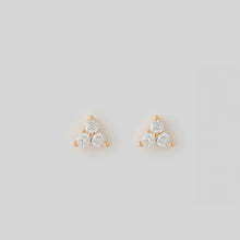 Load image into Gallery viewer, Cassia Stud Earrings | Gold
