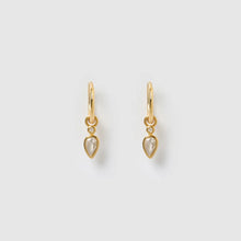 Load image into Gallery viewer, Daisy Gold Earrings | Stone

