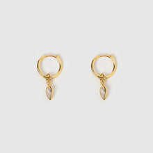 Load image into Gallery viewer, Daisy Gold Earrings | Stone
