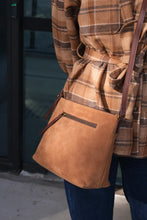 Load image into Gallery viewer, Suede Essential Bag | Camel || Juju &amp; Co
