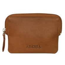 Load image into Gallery viewer, Leather Coin Purse - Tan
