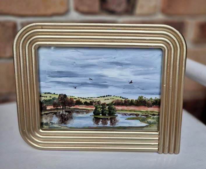 Mini Artwork #5 | Gold Frame