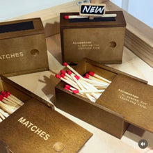 Load image into Gallery viewer, Wooden Match Box - Matches
