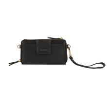 Load image into Gallery viewer, Elgin Leather Hand / Phone Bag  | Black
