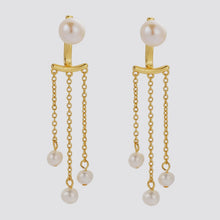 Load image into Gallery viewer, Elise Pearl Earring | Gold
