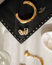 Load image into Gallery viewer, Estelle Diamante Encrusted Hoops
