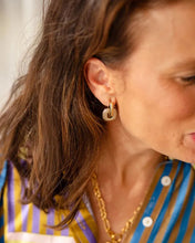 Load image into Gallery viewer, Estelle Diamante Encrusted Hoops

