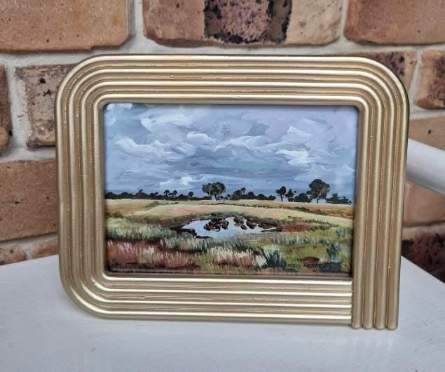 Mini Artwork #4  | Gold Frame
