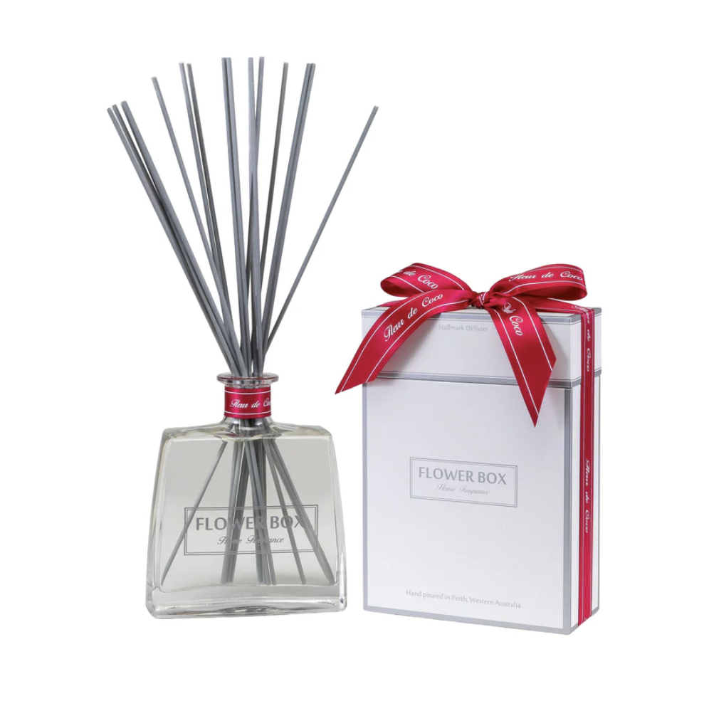 Flowerbox Home Fragrance Co, Fleur De Coco, Limited Edition Christmas Release. Hallmark Diffuser 700ml