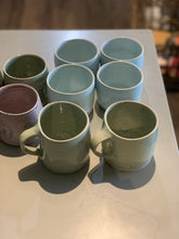 Load image into Gallery viewer, Handmade Pale Sea Green Glaze Mug | Rebecca Dowling
