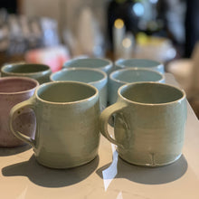 Load image into Gallery viewer, Handmade Pale Sea Green Glaze Mug | Rebecca Dowling
